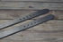 Black Full Grain Leather Belt Tapered Tip